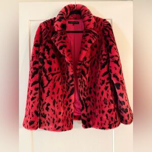 House of Harlow 1960 x Revolve cheetah fur